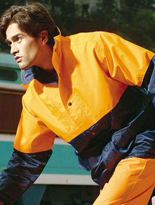 Unisex Adults Hi-Vis Mesh Lining Jacket (SJ0433)