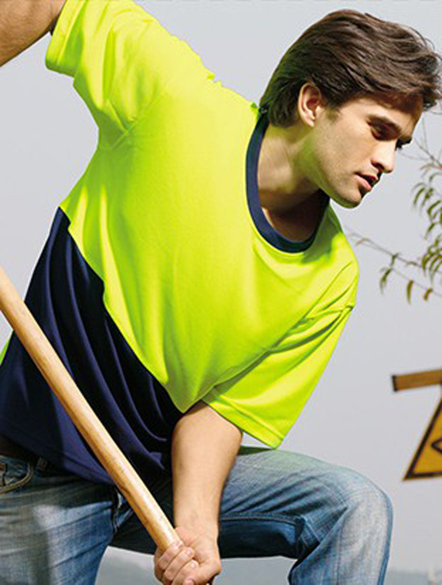 Unisex Adults Hi-Vis Safety Tee (ST0691)
