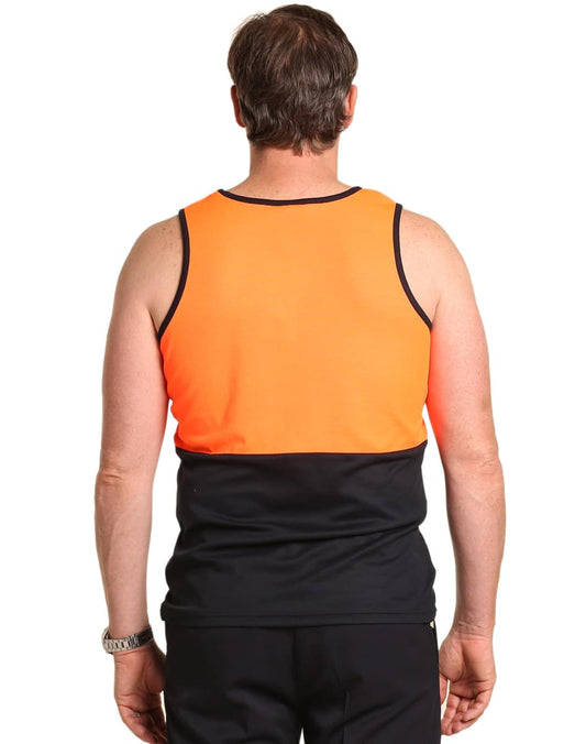 SW15 Hi-Vis SAFETY SINGLET - SW15