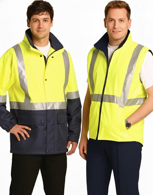 SW20A HIGH VIS REVERSIBLE VEST AND JACKET - SW20A
