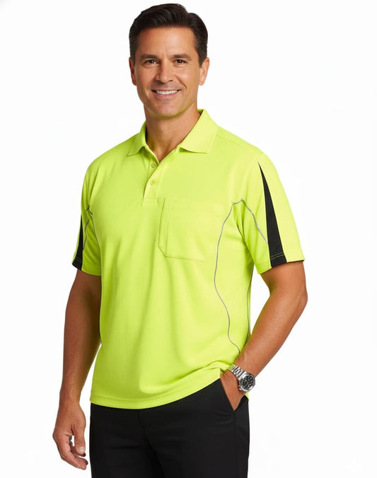 SW25A HI-VIS LEGEND SHORT SLEEVE POLO Mens' - SW25A