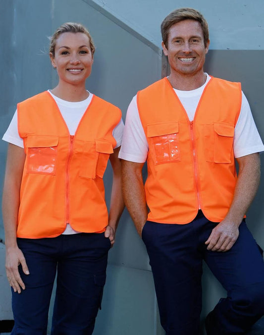 SW41 Hi-Vis SAFETY VEST with ID POCKET - SW41
