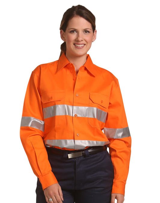 SW52 COTTON DRILL SAFETY SHIRT - Unisex - SW52