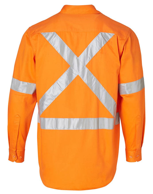 SW56 COTTON DRILL SAFETY SHIRT - SW56