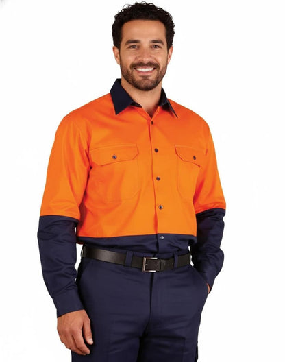 SW58 LONG SLEEVE SAFETY SHIRT - SW58