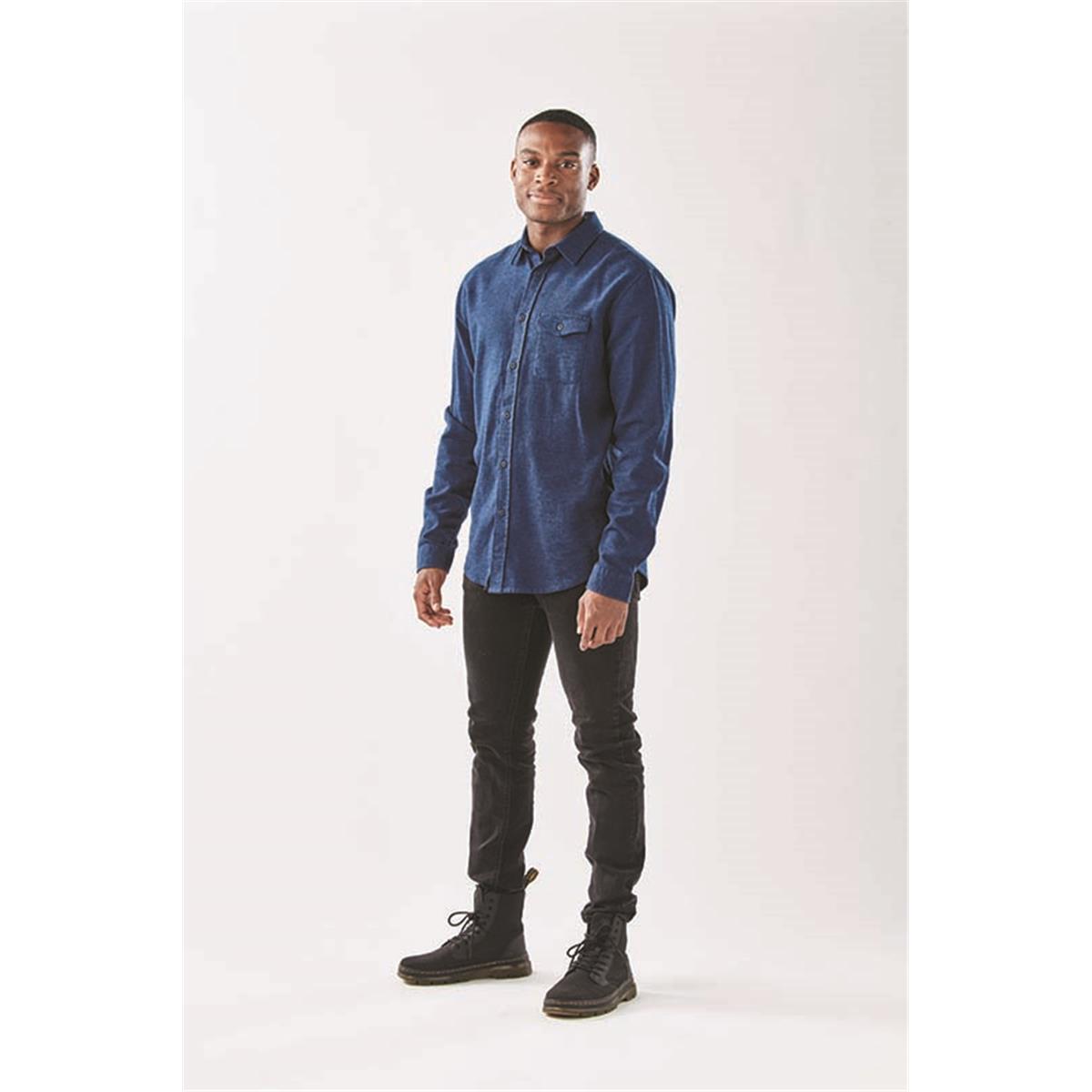 Men's Dockyard Long Sleeve Twill Shirt — image 4