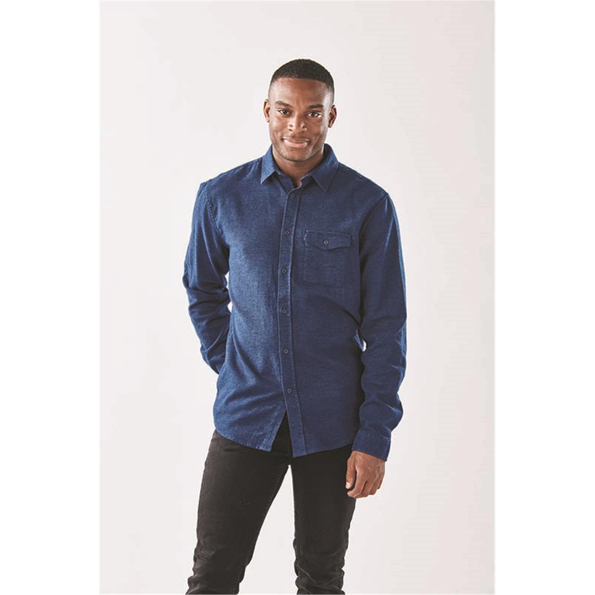 Men's Dockyard Long Sleeve Twill Shirt — image 6