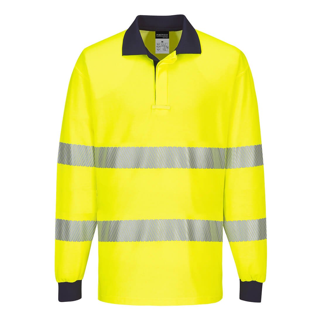 T186 PW3 Hi-Vis Polo Shirt L/S