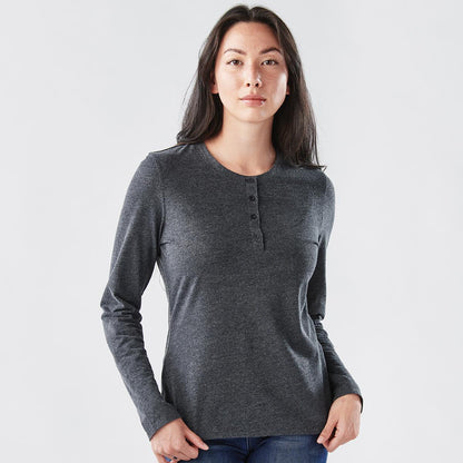 Women's Torcello L/S Henley — image 3
