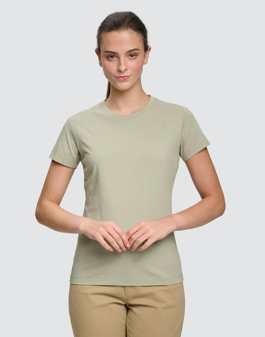TS44 PREMIUM COTTON FACE TEE Ladie's - TS44