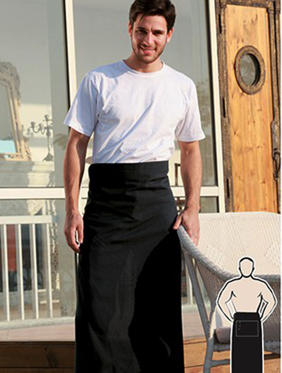 Contton Drill Continental Apron-With Pocket (WA0393)