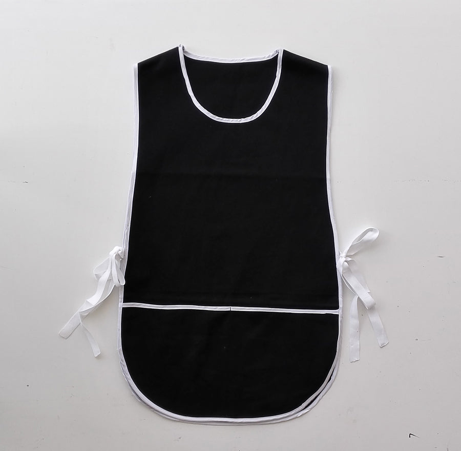 Cotton Drill Popover Apron - With Pocket (WA0398)
