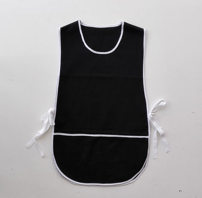 Cotton Drill Popover Apron - With Pocket (WA0398)