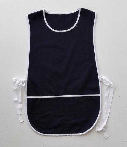 Cotton Drill Popover Apron - With Pocket (WA0398)
