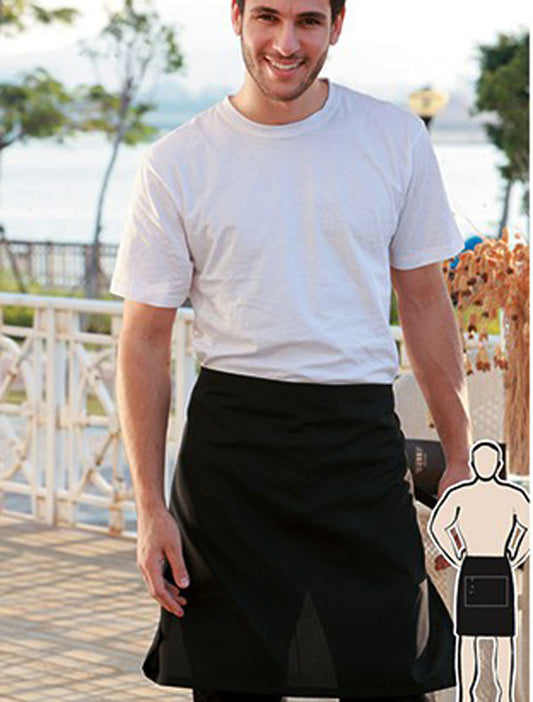 Cotton Drill Half Apron - With Pocket (WA0619)