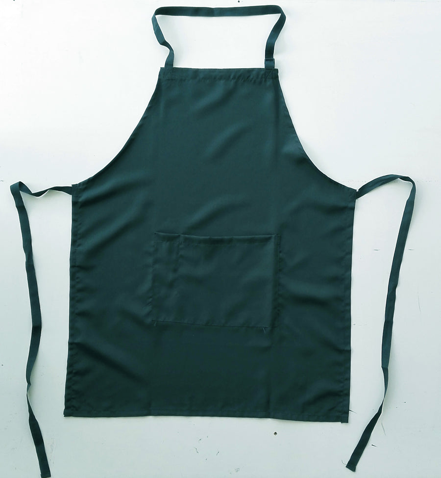 Polyester Drill Full Bib Apron - With Pocket (WA0677)