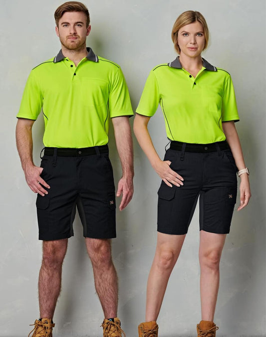 WP25 UNISEX RIPSTOP STRETCH WORK SHORTS - WP25