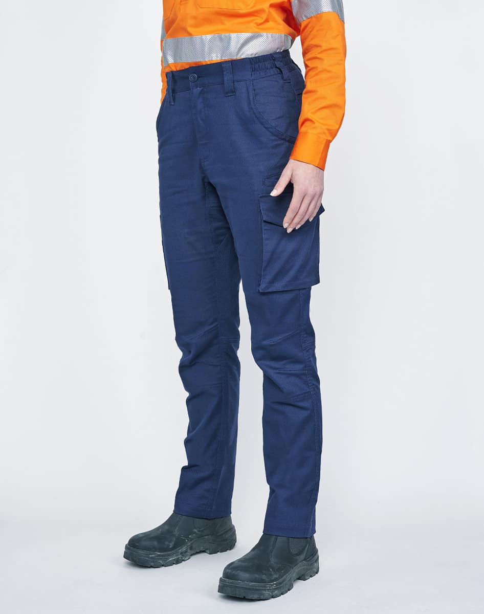 WP26 UNISEX COTTON STRETCH RIP-STOP WORK PANTS - WP26
