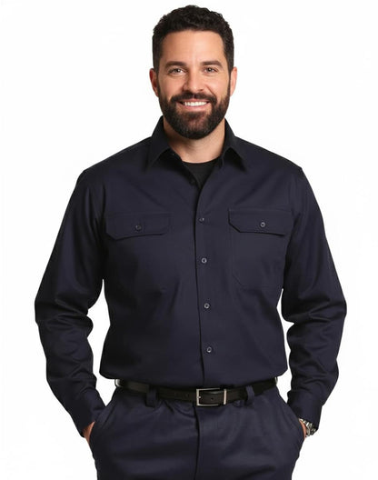 WT02 COTTON WORK SHIRT - WT02