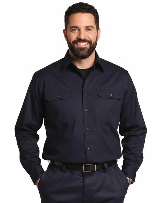 WT02 COTTON WORK SHIRT - WT02