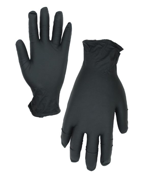 Alpha Flex Nitrile Black Heavy Small (1000 units)