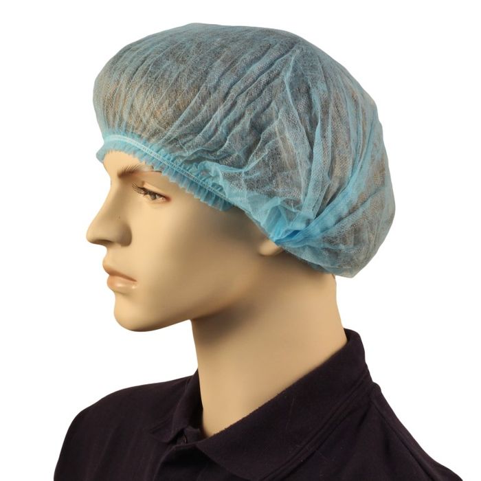 Blue Crimped Beret 24" (1000 Units)