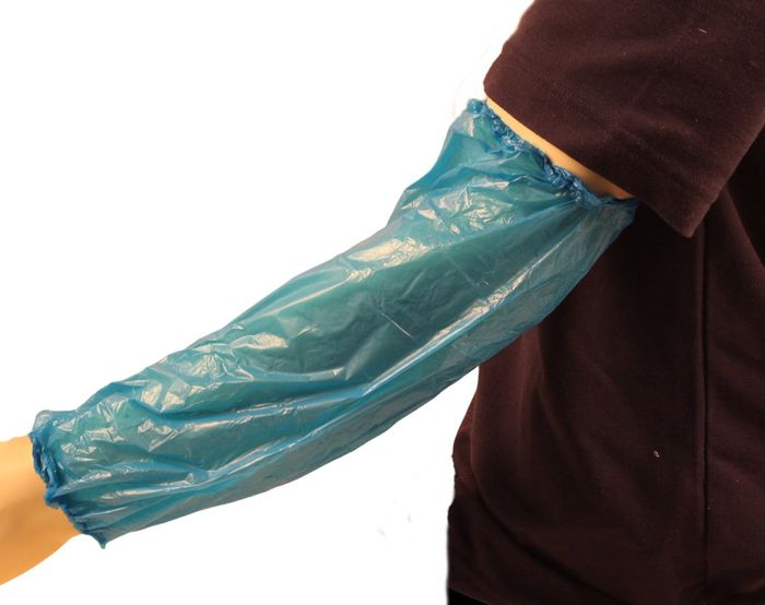 Blue PE Sleeve Covers (2000 units)