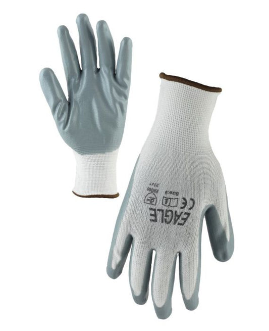 Glove Nitrile Grey Size 8 (240 pairs)