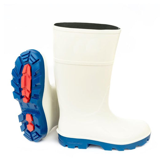 PU Gumboot Safety White 38/5