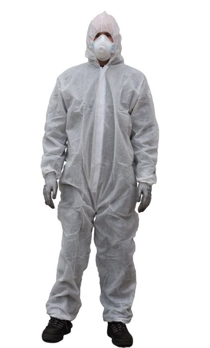 PP Coverall White Medium (50 Units)