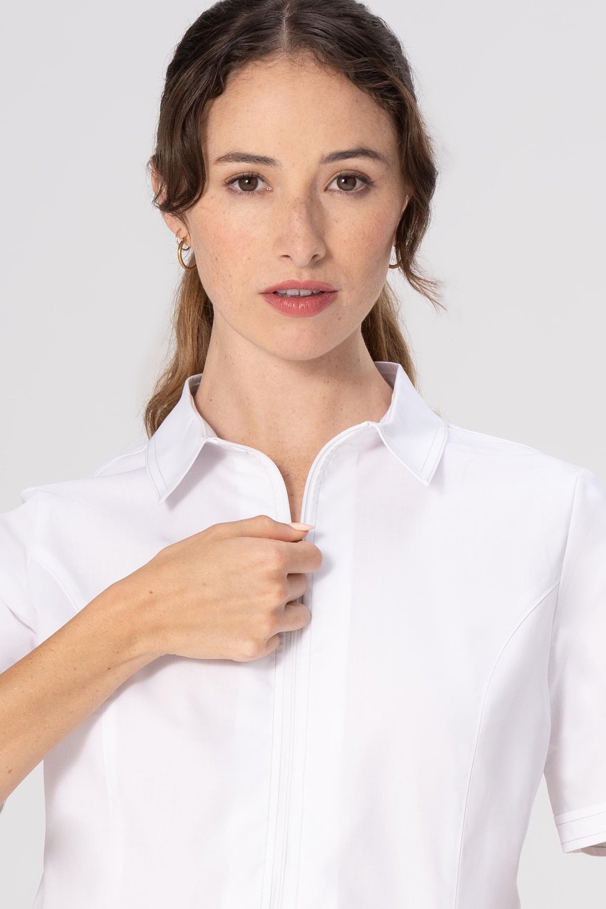 Cody Women's Zip Work Shirt
