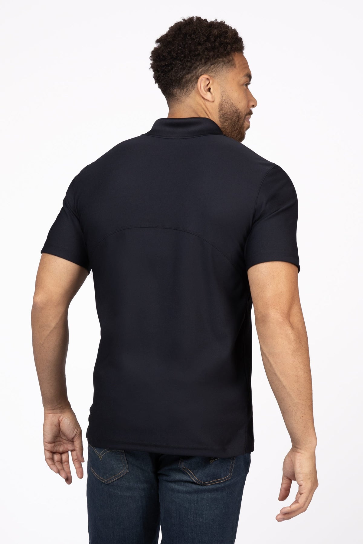 Men's Polo Shirt- Black