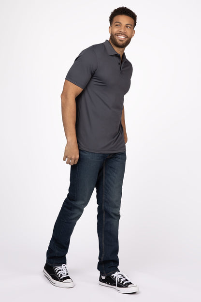 Men's Polo Shirt- Black