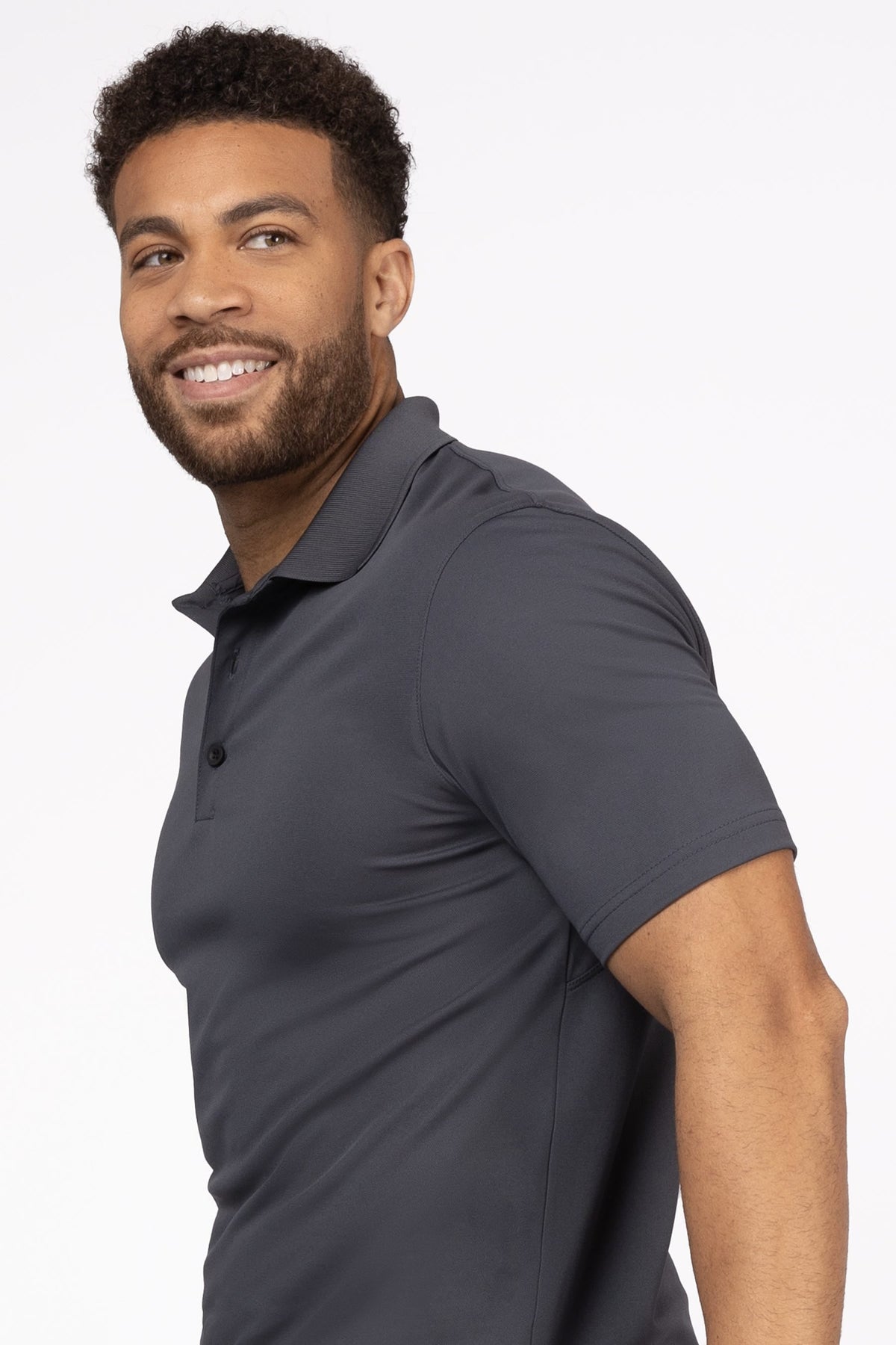 Men's Polo Shirt- Black
