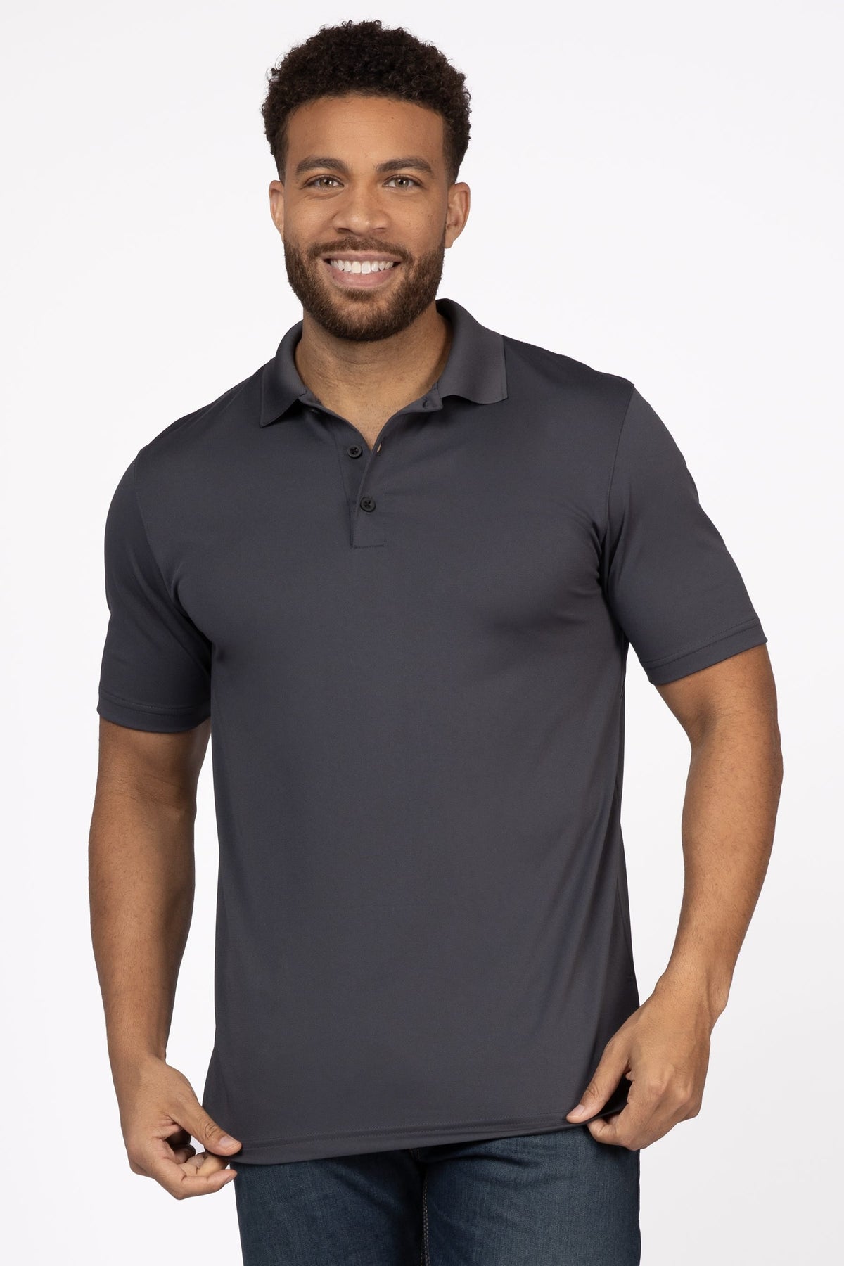 Men's Polo Shirt- Black